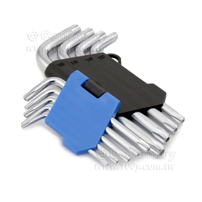 梅花內六角扳手 標長款T10/T15/T20/T25/T27/T30/T40/T45/T50 - 124255 產品圖片