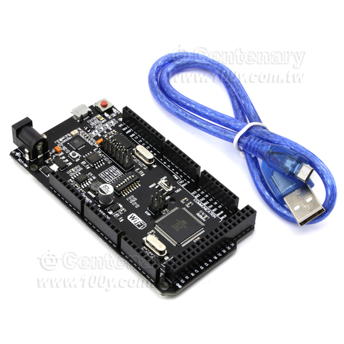 Compatible with Arduino MEGA 2560+ESP8266 microcontroller board - 126113 Product Image