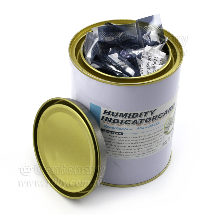 10%-60%-6點藍色濕度卡 環保有鈷濕度指示卡 藍變粉 - 126052 產品圖片