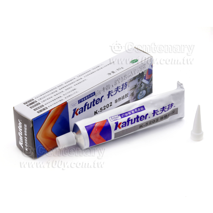 卡夫特導熱硅膠 灰色 0.8系數  80g - 126223 產品圖片