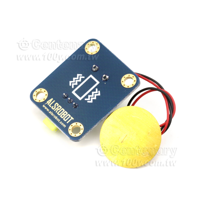 兼容Arduino 模擬壓電 陶瓷震動傳感器 - 126773 產品圖片