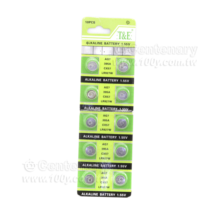 AG7鈕扣電池 1.55V 9.5*2.7mm - 126849 產品圖片