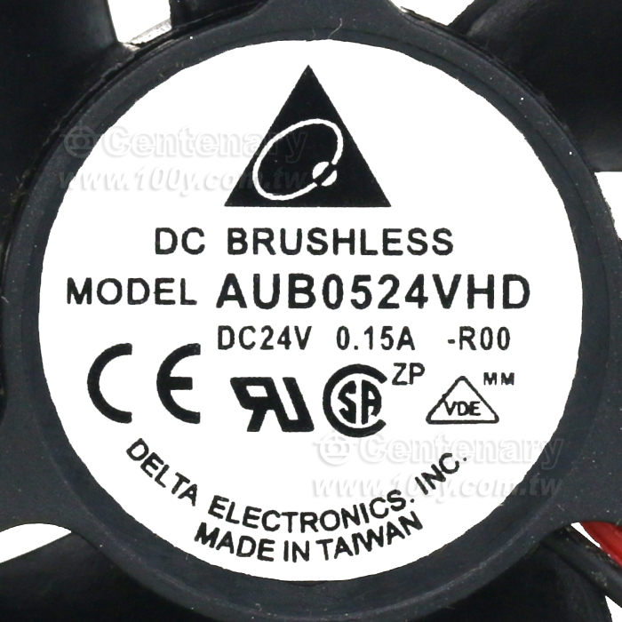 DELTA 50*50*20MM DC24V 0.15A 2P接頭 - 126912 產品圖片