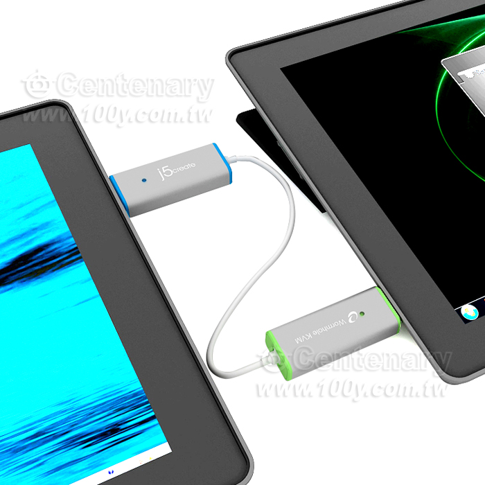 USB 3.0 雙電腦螢幕分享&檔案傳輸線 Wormhole Switch DSS - 126742 產品圖片