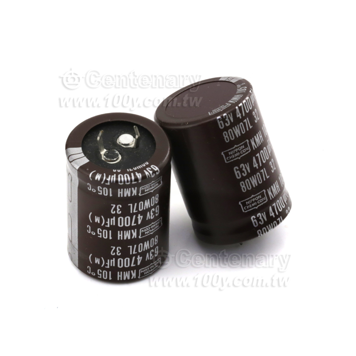 NIPPON_4700uF/63V SNAP-IN Capacitor(RoHS) - 63171 Product Image