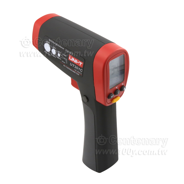 紅外線測溫槍 D:S=12:1 -18℃~550℃ - 126630 產品圖片