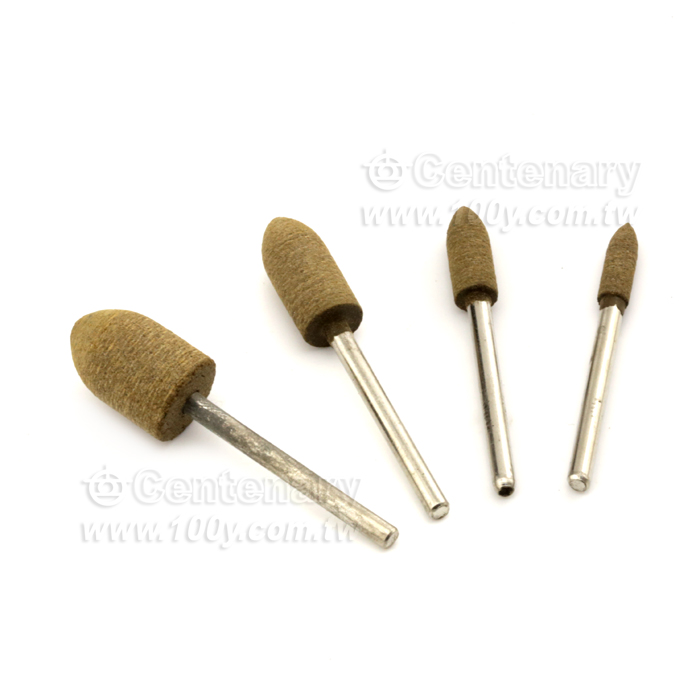 牛皮磨頭圓錐-3*6mm - 126414 產品圖片
