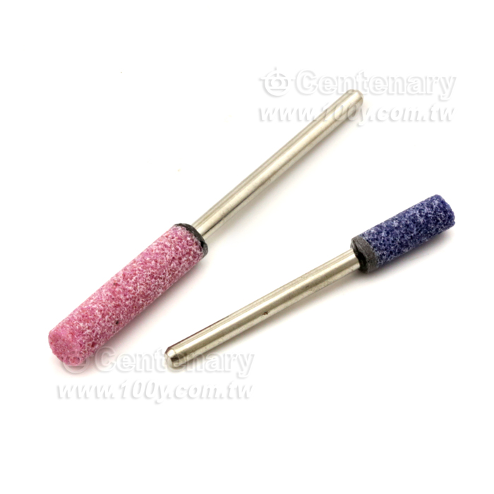 紅剛玉砂輪磨頭-6mm圓柱 - 126406 產品圖片