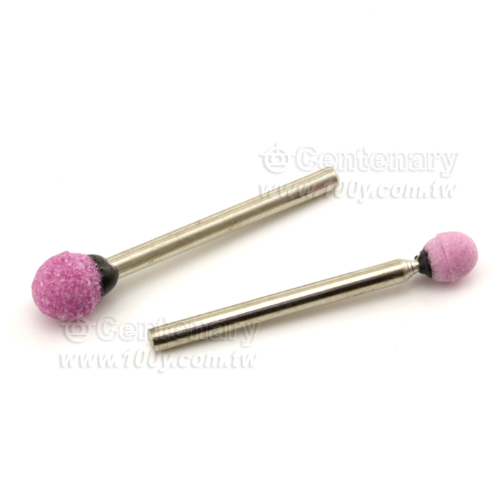紅剛玉砂輪磨頭-8mm球形 - 126401 產品圖片
