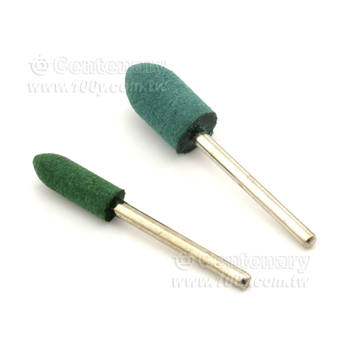 橡膠拋光打磨磨頭-大子彈型10*3mm - 126409 產品圖片