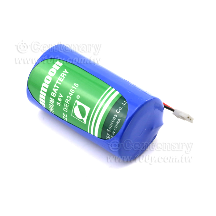 3.6V/19000mAh  鋰亞硫醯氯電池帶插頭 - 126593 產品圖片