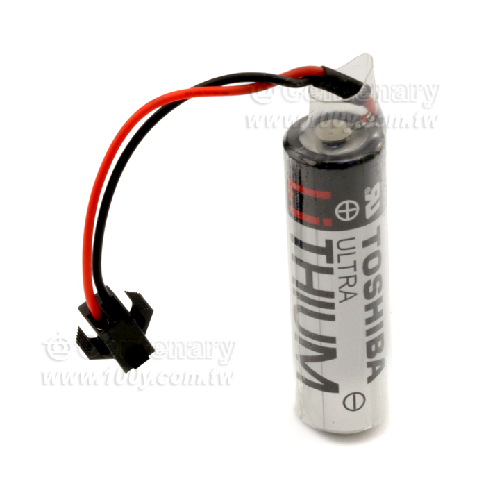 PLC不可充電鋰電池 3.6V 2000mAh 帶線+插頭 - 126283 產品圖片