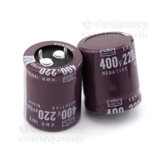 220uF/400V ±20％ 105℃【無鉛】 - 58586 產品圖片