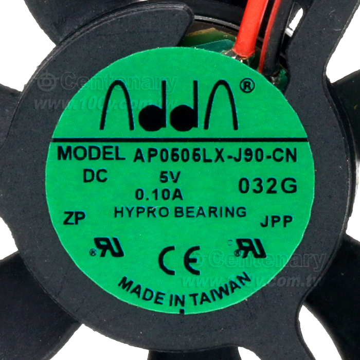 DC5V 晶片散熱器 Hypro Bearing 50*50*8mm  無散熱片 - 125451 產品圖片