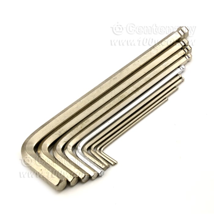 1/8"內六角扳手 鍍鎳 - 124644 產品圖片