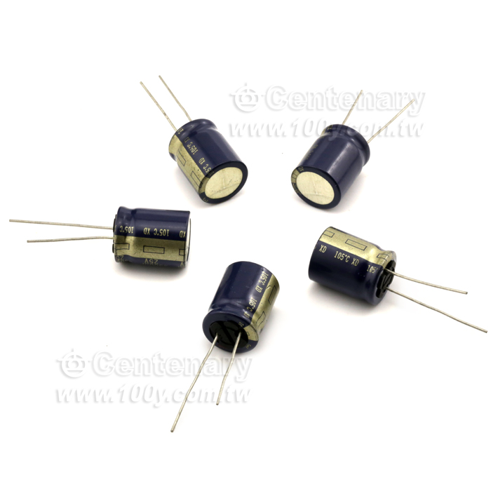 XD金字電解電容(3300uf/25V) 體積16×20mm - 127884 產品圖片