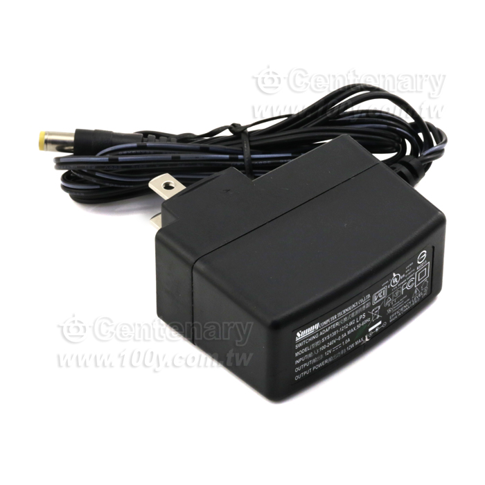 SUNNY_呈威12V/1A 立式電源適配器 5.5*2.1mm - 127881 產品圖片