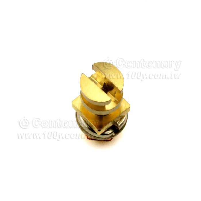 純銅鍍真金測試柱-腳釘-棚釘-12.5mm - 127663 產品圖片