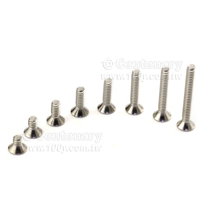 螺紋直徑:10#=4.83mm 全長L:12.7mm - 127429 產品圖片