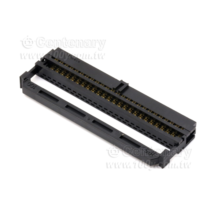 HRS_1.27mm 100P 壓排母頭 - 128294 產品圖片
