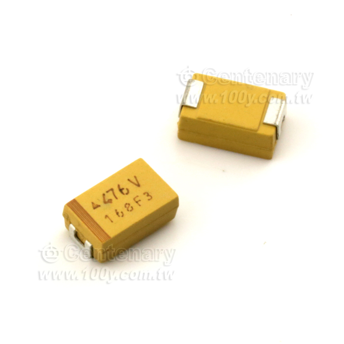 SMD 鉭質電容 47uF/35V ±10% D Case - 128212 產品圖片