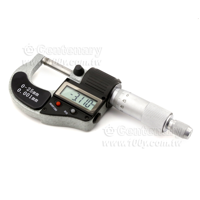 數顯千分尺 0-25mm,0.001mm - 126810 產品圖片