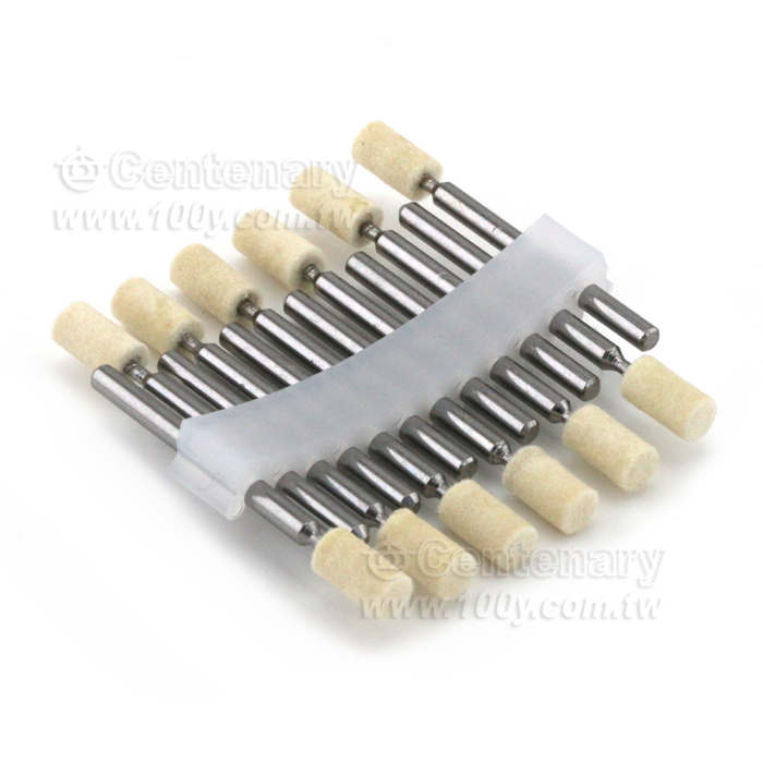 羊毛拋光打磨頭-柱形3*5-12支 - 128139 產品圖片