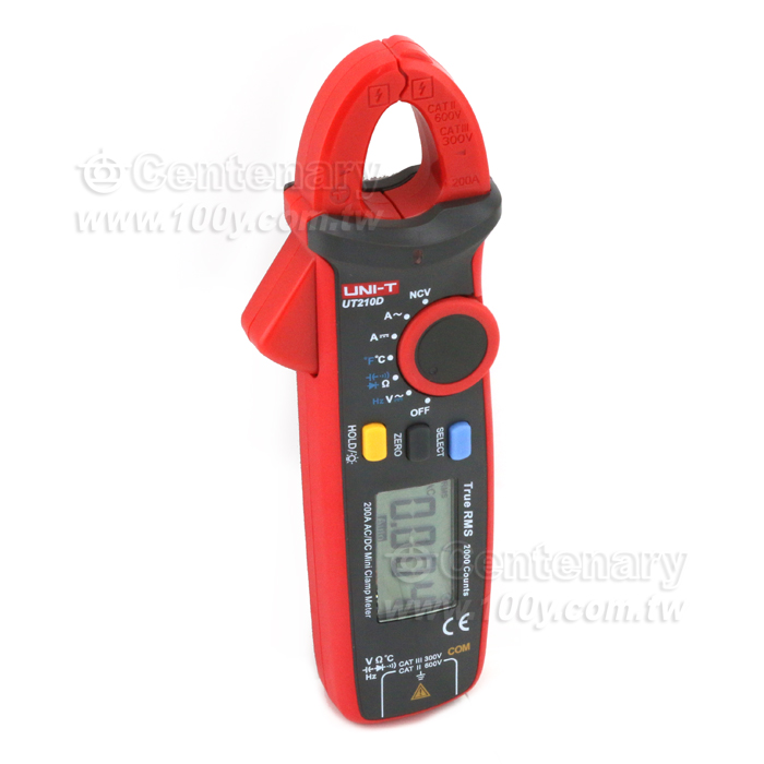 數字鉗形萬用表 AC/DC200A AC/DC600V 20Mohm 60KHZ - 126623 產品圖片