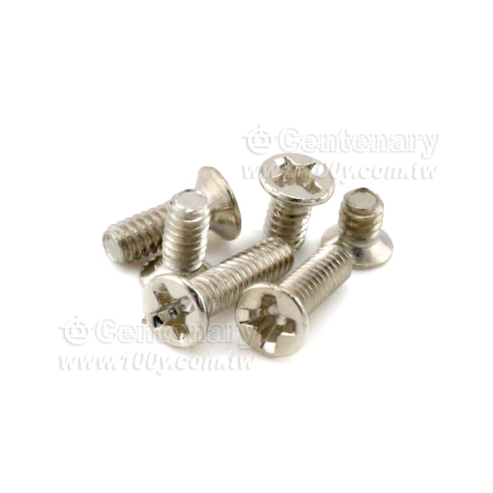 ⊕字平頂埋頭螺絲 M2*7mm - 120943 產品圖片