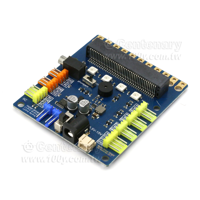 micro:bit 電機驅動擴展板  v3.1 Javascript、Python 圖形化編程 - 128611 產品圖片