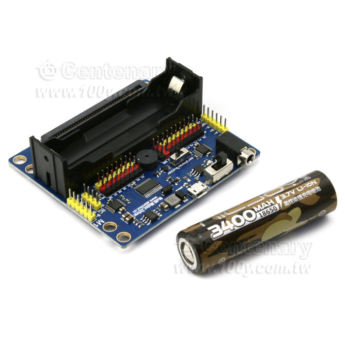 micro:bit多路電機驅動器 擴展板 舵機驅動板兼容樂高 - 128608 產品圖片