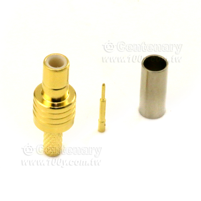 SMB Male Crimp RG-316/U (鍍金) - 129103 產品圖片