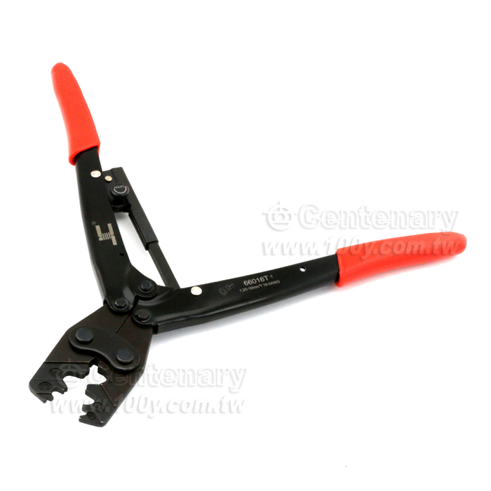 Ratchet Bare Terminal Crimping Plier - 124403 Product Image