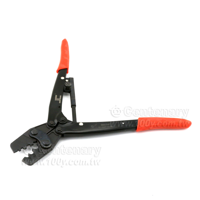 Ratchet Bare Terminal Crimping Plier - 124402 Product Image