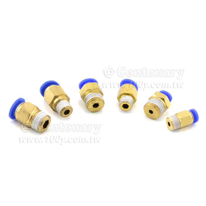 Copper PC thread through joint - 165463 Product Image