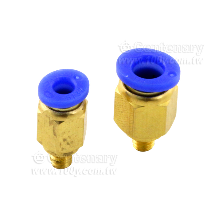 Inch Copper PC Threaded Straight Connector - 128444 Product Image