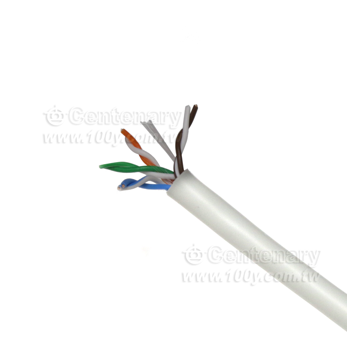  純銅 網路線材 24AWG Cat.5e 灰色 - 122520 產品圖片