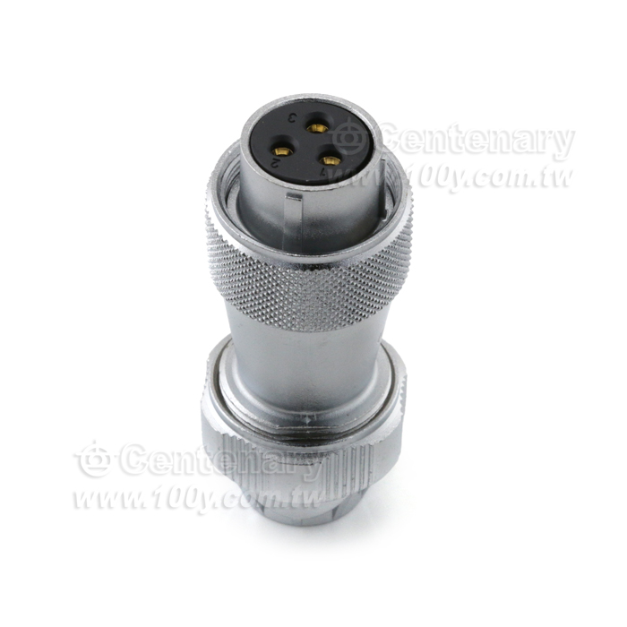 Plug with Metal Clamping Nut - 122594 Product Image