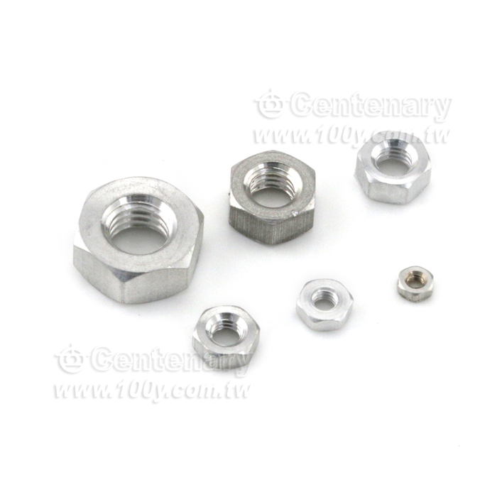 Aluminium alloy nut - 123864 Product Image