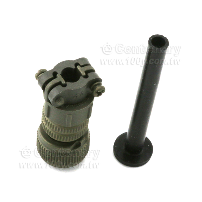 Straight Plug+Cable Strain Relief Clamp - 120521 Product Image
