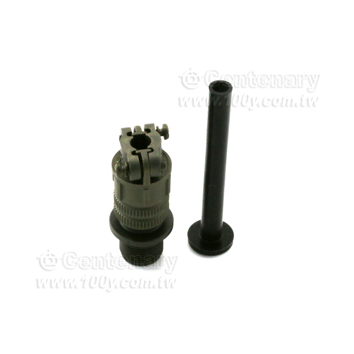Straight Plug+Cable Strain Relief Clamp - 120539 Product Image