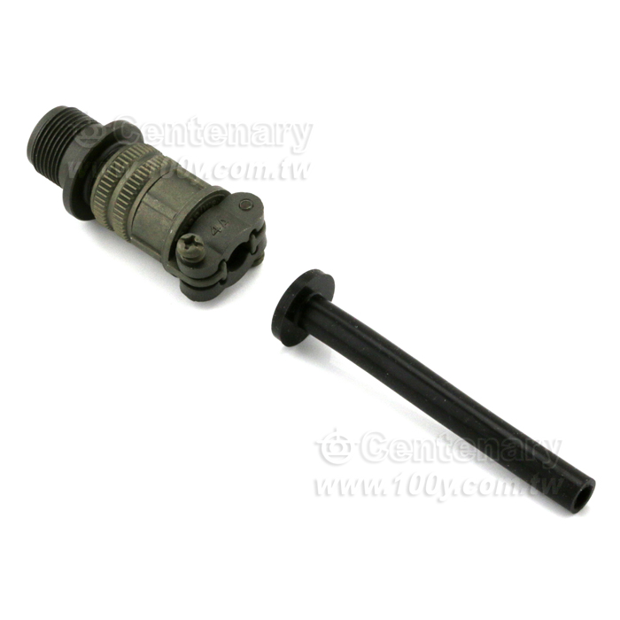 Straight Plug+Cable Strain Relief Clamp - 120537 Product Image