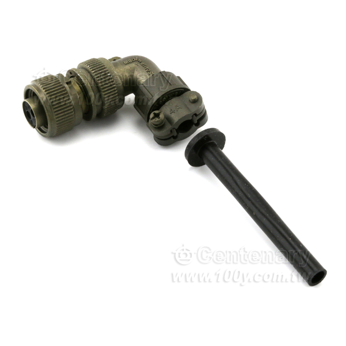90° Angle Plug+Cable Strain Relief Clamp - 120538 Product Image