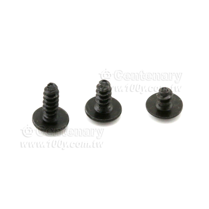 圓頭平尾⊕字黑鋅螺絲 M3*8mm - 120846 產品圖片
