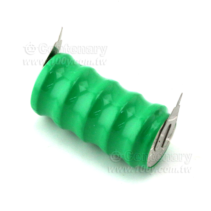鎳氫扣式充電電池6V/80mAh  帶2P腳 - 126905 產品圖片