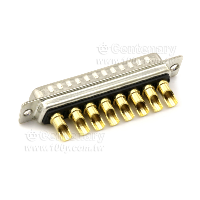 D-sub connector -8W8 gold plated - 129440 Product Image