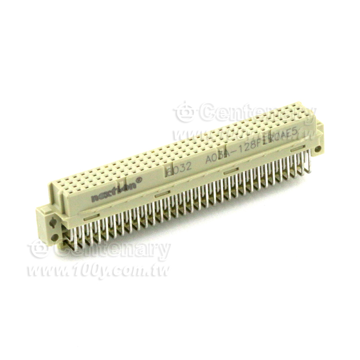 四排母座  6032 128P 90° 彎母2.54mm - 126127 產品圖片