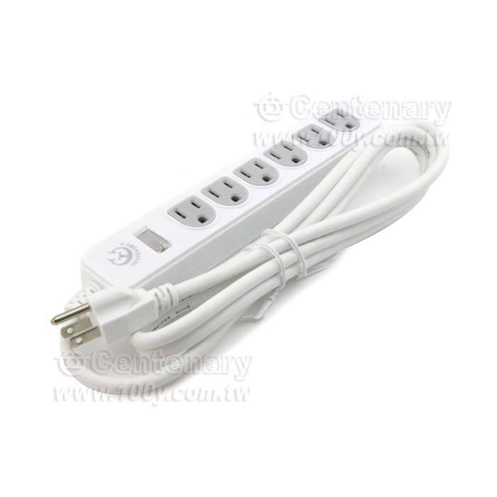 3P*6 AC Power Strip - 129394 Product Image