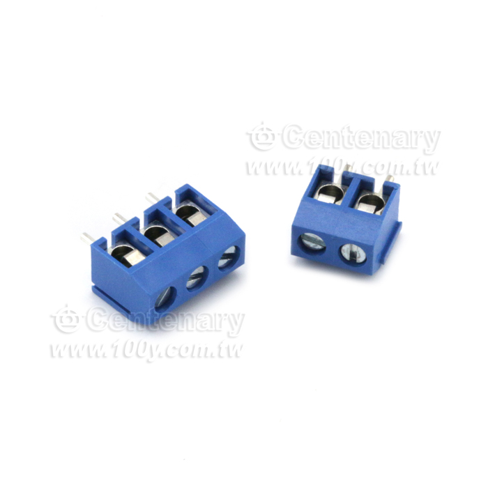 5.0mm螺钉式PCB接线端子 - 129256 產品圖片