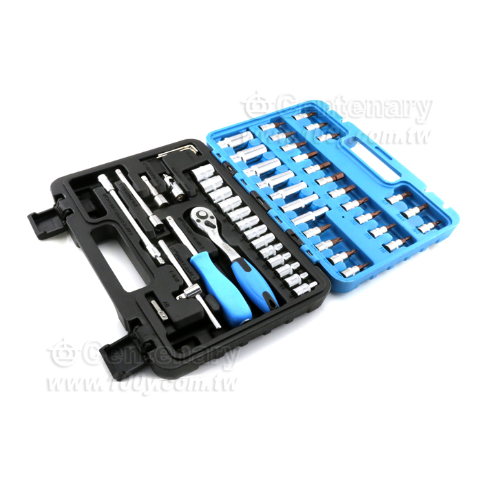 53 Piece Ratchet Wrench Tool Set - 124554 Product Image